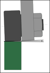 TILT  [sectional view of Roller and Track]