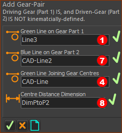 Command-Manager for Add Gear-Pair