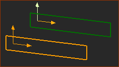 The Part-Outline of the Base-Part is in a different Mechansim-Editor.