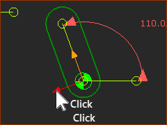 Double-Click Y-axis of a Part-Outline