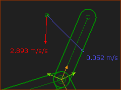 MD-Point-Velocity-Acceleration Vecotors