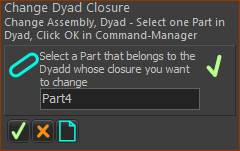 Command-Manager: Change Dyad Closure