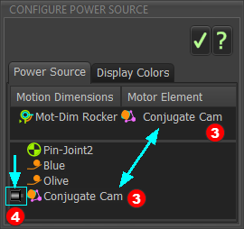 Conjugate-Cam as the Power-Source