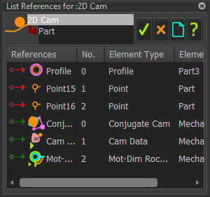 Element References interface