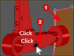 Double-Click a CAD-Solid to open the CAD-Line dialog