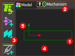 Graphic-Area of new Mechanism-Editor