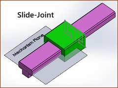 Slide-Joint in SOLIDWORKS